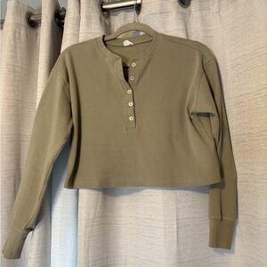 WILFRED FREE| MAVIS CROPPED LONG SLEEVE